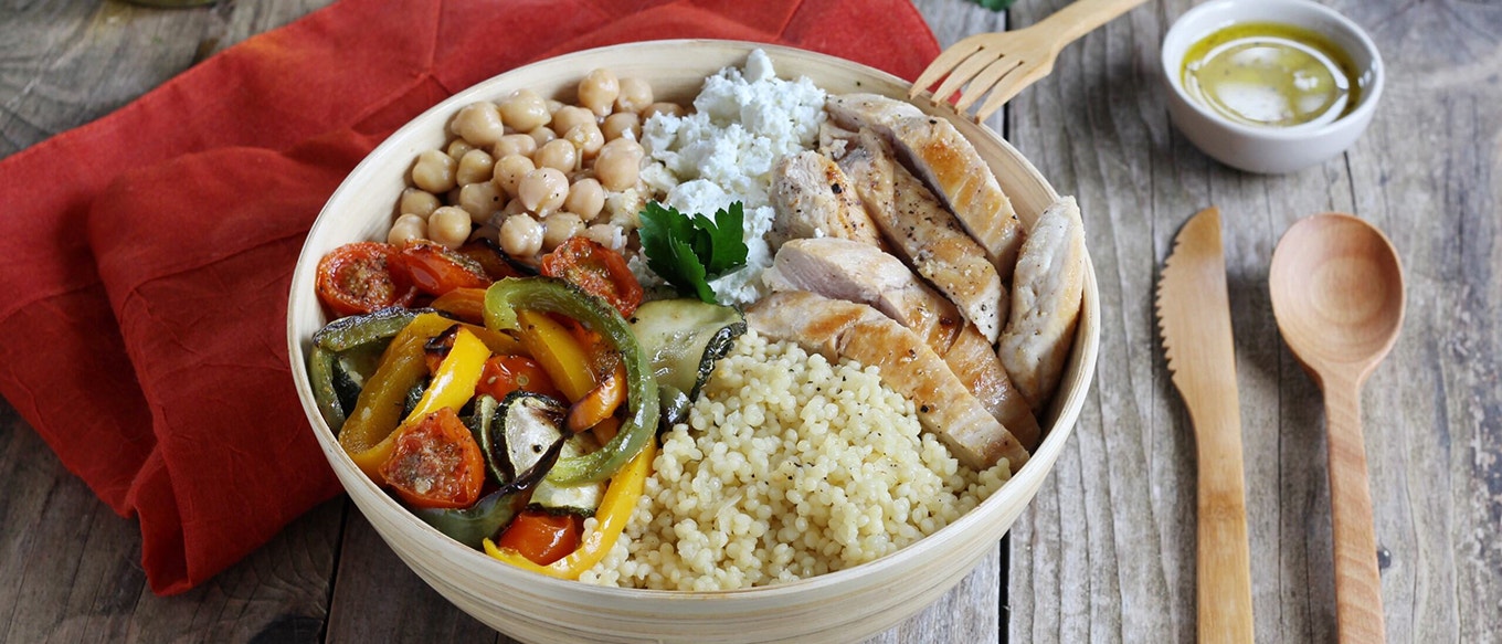 SALADE HEALTHY AU COUSCOUS EN PERLES EBLY®