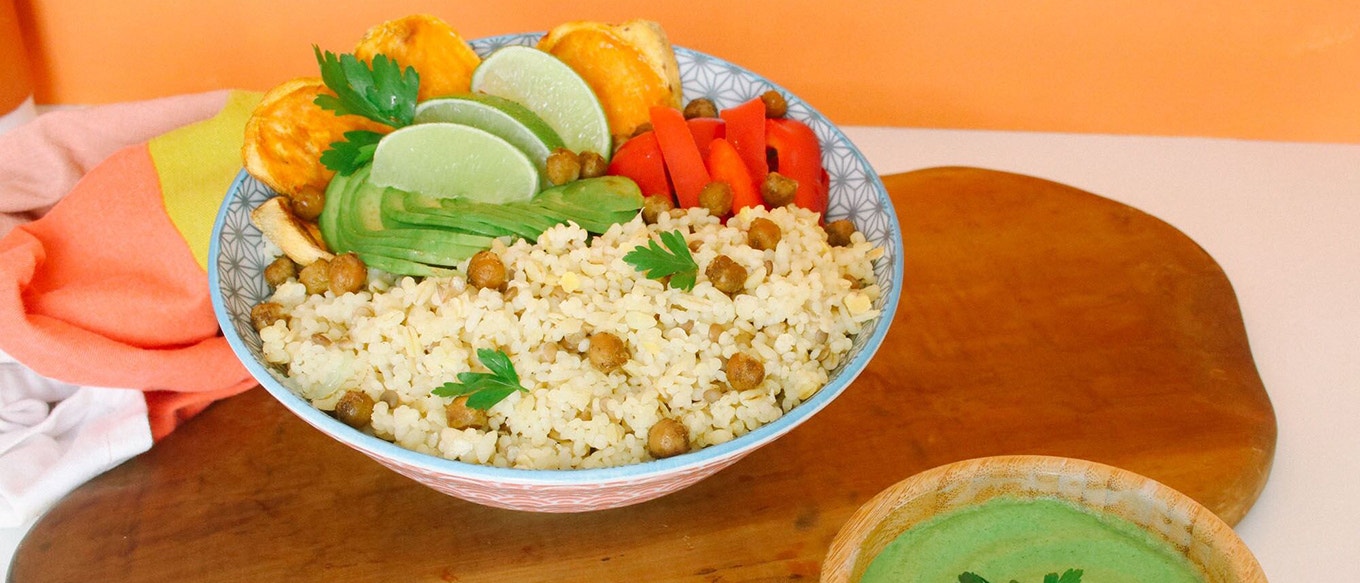 BUDDHA BOWL AUX CÉRÉALES & LENTILLES EBLY®