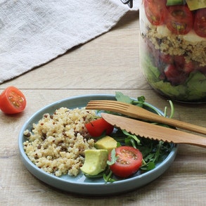 SALADE JAR QUINOA & LENTILLES EBLY®