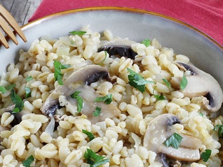 BLÉSOTTO AU BLÉ EBLY® ET CHAMPIGNONS DE PARIS